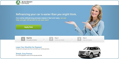 Car loan refinancing website